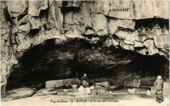 L'Auvergne Pittoresque Royat - La Grotte des Laveuses à Royat