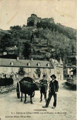 L'Auvergne - Entrée de Vic-sur-Sere vue du rocher de Maisonne -
													63 Puy de Dôme
												