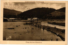 L'Auvergne Poetique - Plage du Lac Chambon