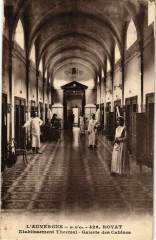 L'Auvergne - G.D'O.-Royat-Etabl. THERMal - Galerie des Cabines à Royat
