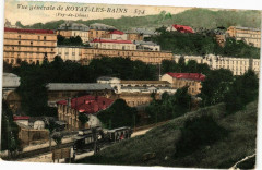 Vue générale de Royat-les-Bains à Royat