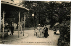 Royat-les-Bains. - La source eugenie et le parc à Royat