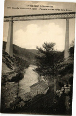 Sous le Viaduc des Fades - Paysage sur les bords de la Sioule -
													63 Puy de Dôme
												