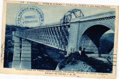 L'Auvergne - Vallée de la Sioule - Viaduc des Fades le plus haut
