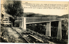 Vue générale du Viaduc des Fades le plus haut Viaduc d'Europe -
													63 Puy de Dôme
												