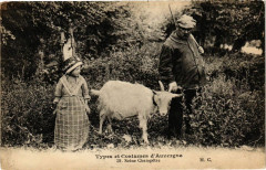 Types et Costumes d'Auvergne