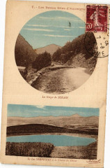 Le Lac de Servieres et la Chaine des Domes