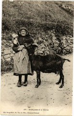 Auvergnate et sa Chevre -
													63 Puy de Dôme
												