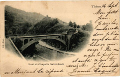Thiers - Pont et Chapelle St-Roch à Thiers