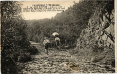 La Voie Romaine ancienne route de Clermont-Ferrand a Limoges pavée à Clermont-Ferrand