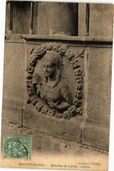 Montferrand - Medallion de Lucrece sculpture