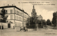 Clermont-Ferrand (P.-de-D.) - Cours Sablons-Fontaine d'Amboise et.. à Clermont-Ferrand