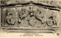 L'Auvergne Pittoresque - Chateau de Murols - Dessus de Porte à Murol
