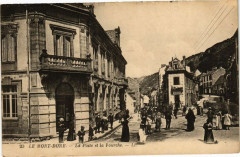 Le Mont-Dore - La Poste et la Fourche à Mont-Dore