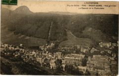 L'Auvergne - Puy de-Dome - Mont-Dore - Vue générale - Le Capucin et à Mont-Dore