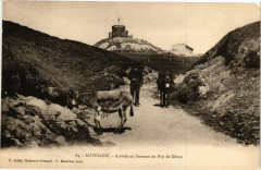 Auvergne - Arrivée au Sommet du Pay de Dome -
													63 Puy de Dôme
												