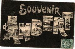 Souvenir d'Ambert à Ambert