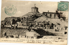 Le Sommet du Puy-de-Dome - Les Ruines et l'Observatoire