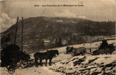 Les Courriers de la Montage en Hiver