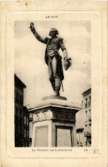 Le Puy - La Statue de Lafayette -
													43 Haute Loire
												