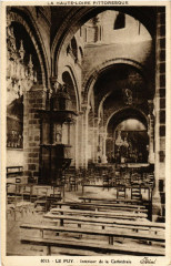 La Haute-Loire Pittoresque - Le Puy - Interieur de la Cathedrale