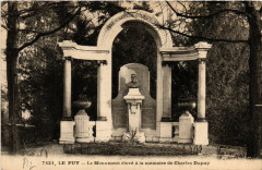 Le Puy - Le Monument eleve a la memoire de Charles Dupuy