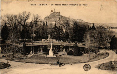 Le Puy - Le Jardin Henri Vinay et la Ville
