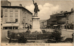 Le Puy - Le General Lafayette et la Tour Panessac