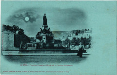 Le Puy - Fontaine Crozatier (Ornee de 17 Statues de bronze )