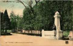 Le Puy , le Monument et le Jardin Public -
													43 Haute Loire
												