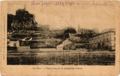 Le Puy - Vue prise de la propriete Fabre
