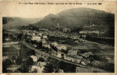 Le Puy (Hte-Loire) - Viaduc, vue prise du cote de Brives