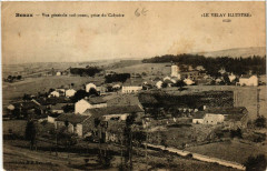 Beaux - Vue generale sud-ouest prise du Calvaire à Beaux