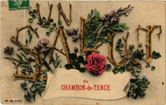 Un Salut du Chambon-de-Tence à Tence
