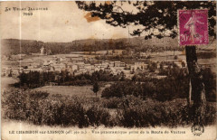 Le Chambon-sur-Lignon (alt 950 m) - Vue panoramique prise de la -
																					43400 Le Chambon-sur-Lignon
																			