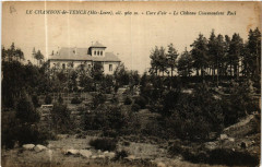 Le Chambon-de-Tence 960 m-Le Chateau Commandant Ruel à Tence