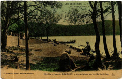 Lac du Bouchet - Vue artistique sur les Bords du Lac