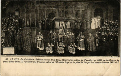 Le Puy - La Cathedrale - Tableau du voeu de la poste - CEuvre d'un -
													43 Haute Loire
												