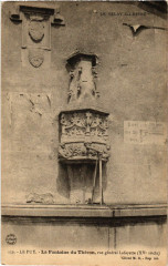 Le Puy - La Fontaine du Theron, rue general Lafayette (Xv siecle)