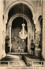 Interieur de l'Eglise de Chamalieres Xi siecle
