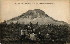 Region des Cevennes - La Halte avant l'ascension du Lizieux