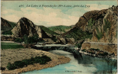 La Loire a Peyredeyre (Hte-Loire) Pres Le Puy
