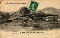 Le Mezenc (1756 m) et la Roche de Borée (1150 m) - Versant