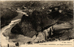 Vue de l'Allier a Monistrol Pres Saugnes (Haute-Loire)