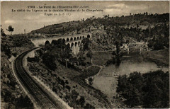Le Pont de l'Enceinte (Hte-Loire) Le defile du Lignon et le double