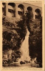 La Cascade de Bragueyre au pont de l'Enceinte (Hte-Loire) -
													43 Haute Loire
												