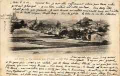 Le Puy - Vue générale orise d'Espaly -
													43 Haute Loire
												