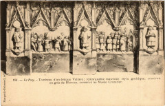 Le Puy - Tombeau d'un eveque Vellave -
													43 Haute Loire
												