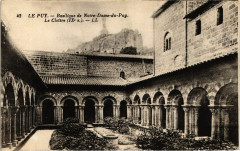 Le Puy - Basilique de Notre-Dame-du-Puy Le Cloitre (Ix. s.) -
													43 Haute Loire
												
