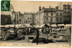 Le Puy - La place du martouret -
													43 Haute Loire
												